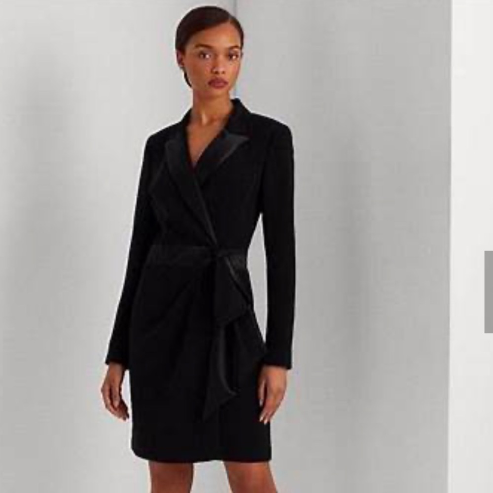 Lauren Ralph Lauren black dress stretch